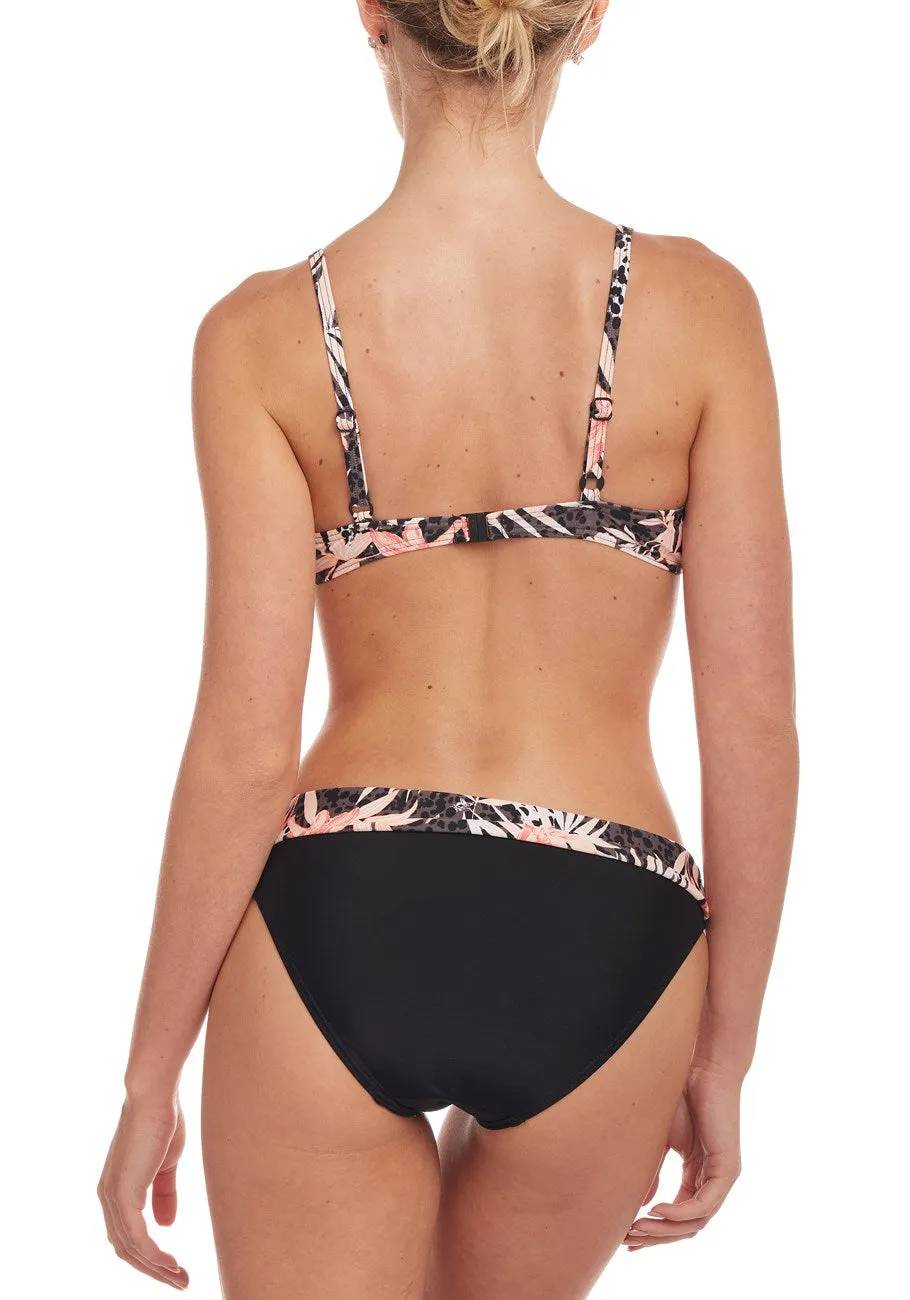 LASCANA Women's Mixed Print Underwire Bikini Top