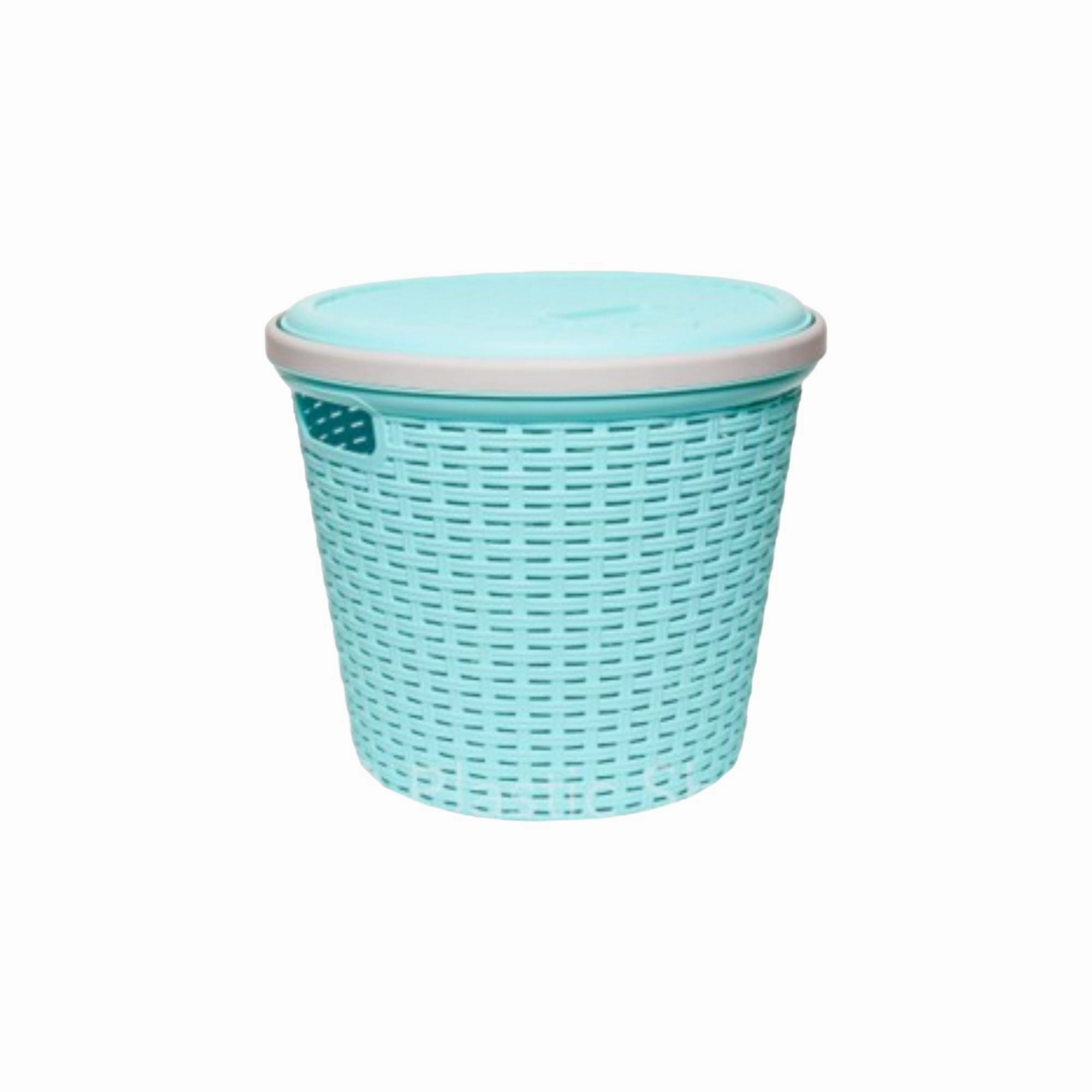 Laundry Basket 27cm Hollow Round 428 fabric hamper,portable laundry bin,laundry storage