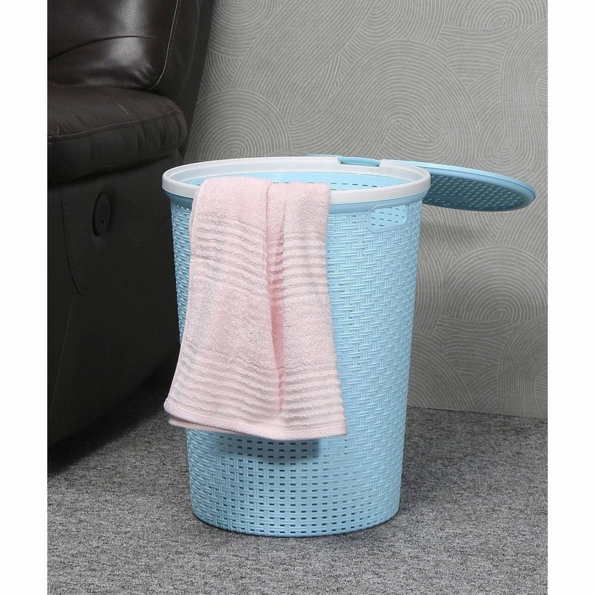 Laundry Basket 27cm Hollow Round 428