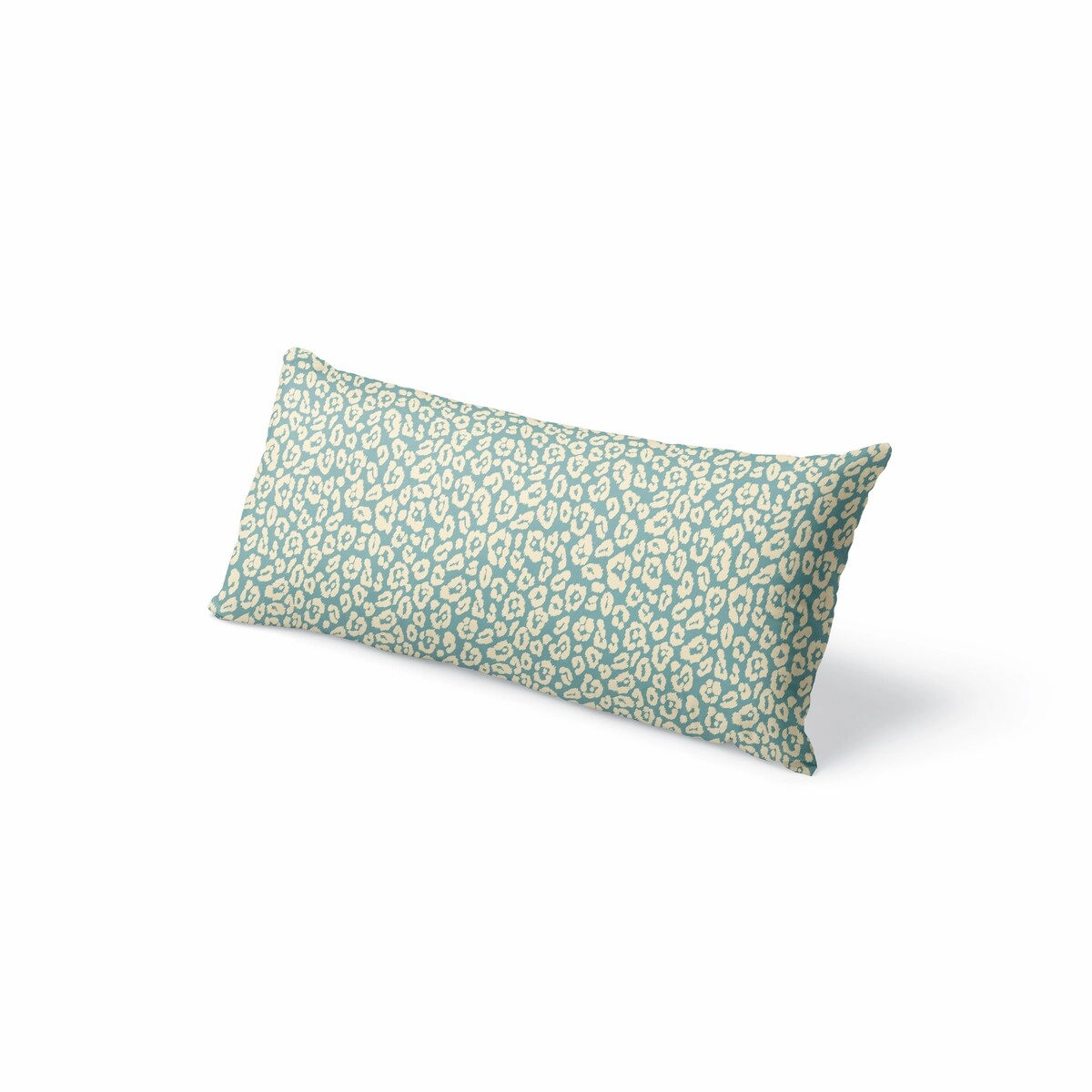 LEOPARD PRINT LIGHT BLUE Body Pillow By Kavka Designs - Light Blue