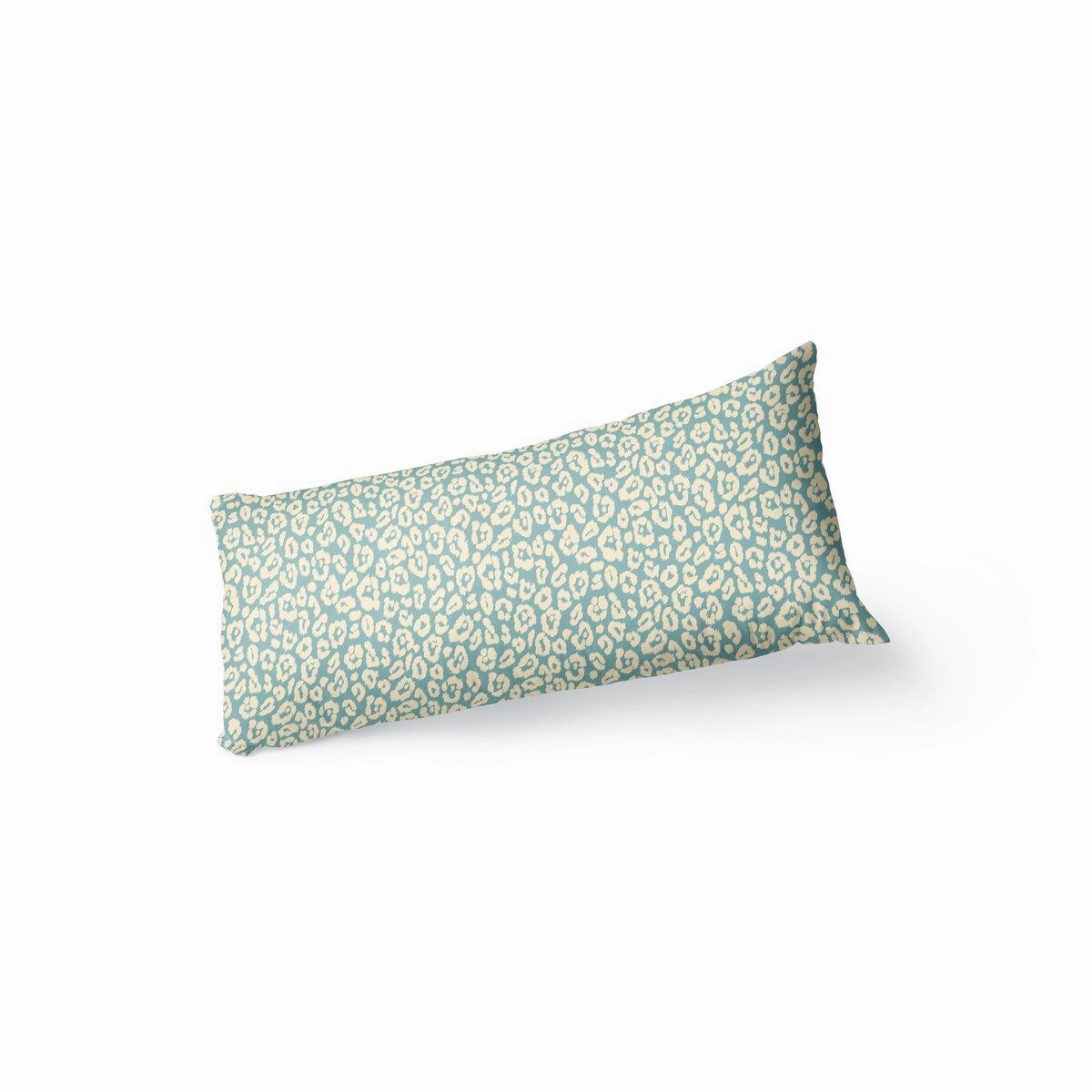 LEOPARD PRINT LIGHT BLUE Body Pillow By Kavka Designs - Light Blue