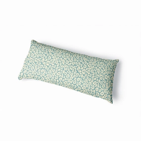 LEOPARD PRINT LIGHT BLUE Body Pillow By Kavka Designs - Light Blue pillows,bed pillow,sleeping cushion
