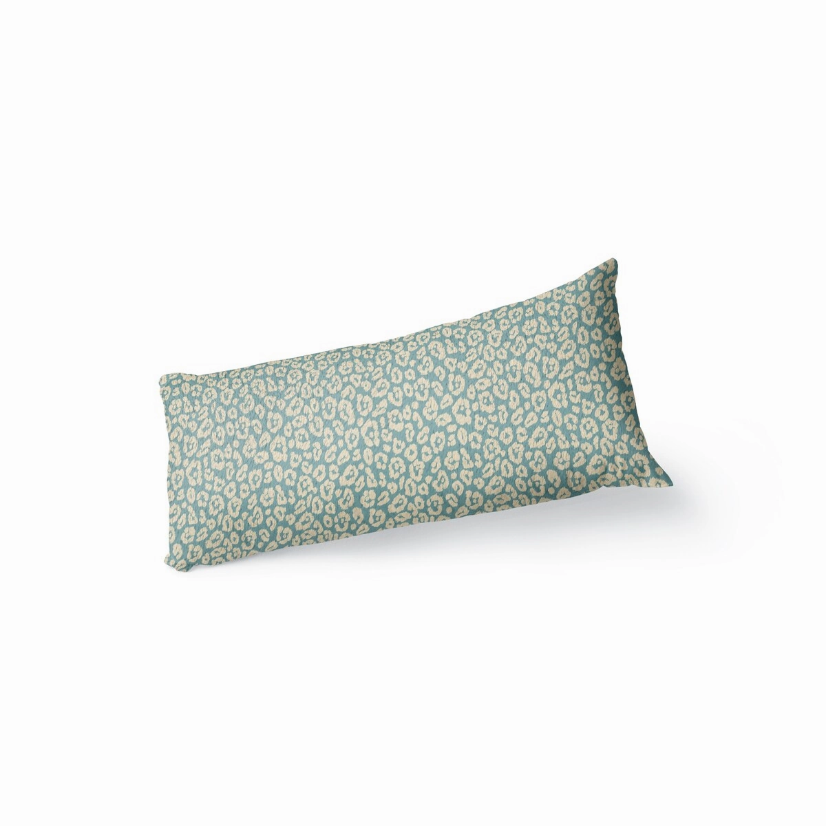 LEOPARD PRINT LIGHT BLUE Body Pillow By Kavka Designs - Light Blue