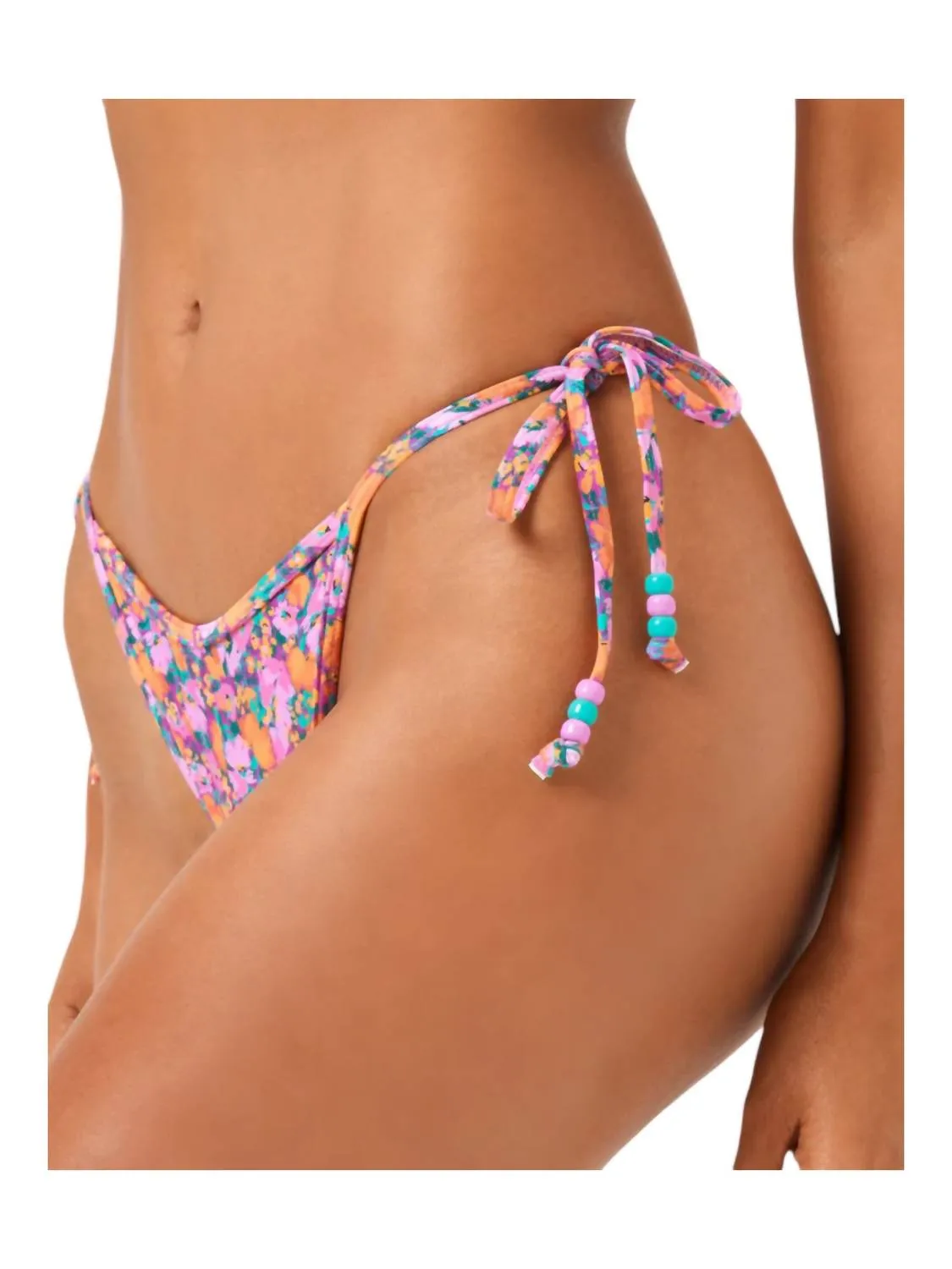Levy Bitsy Bikini Bottom In Positively Poppies