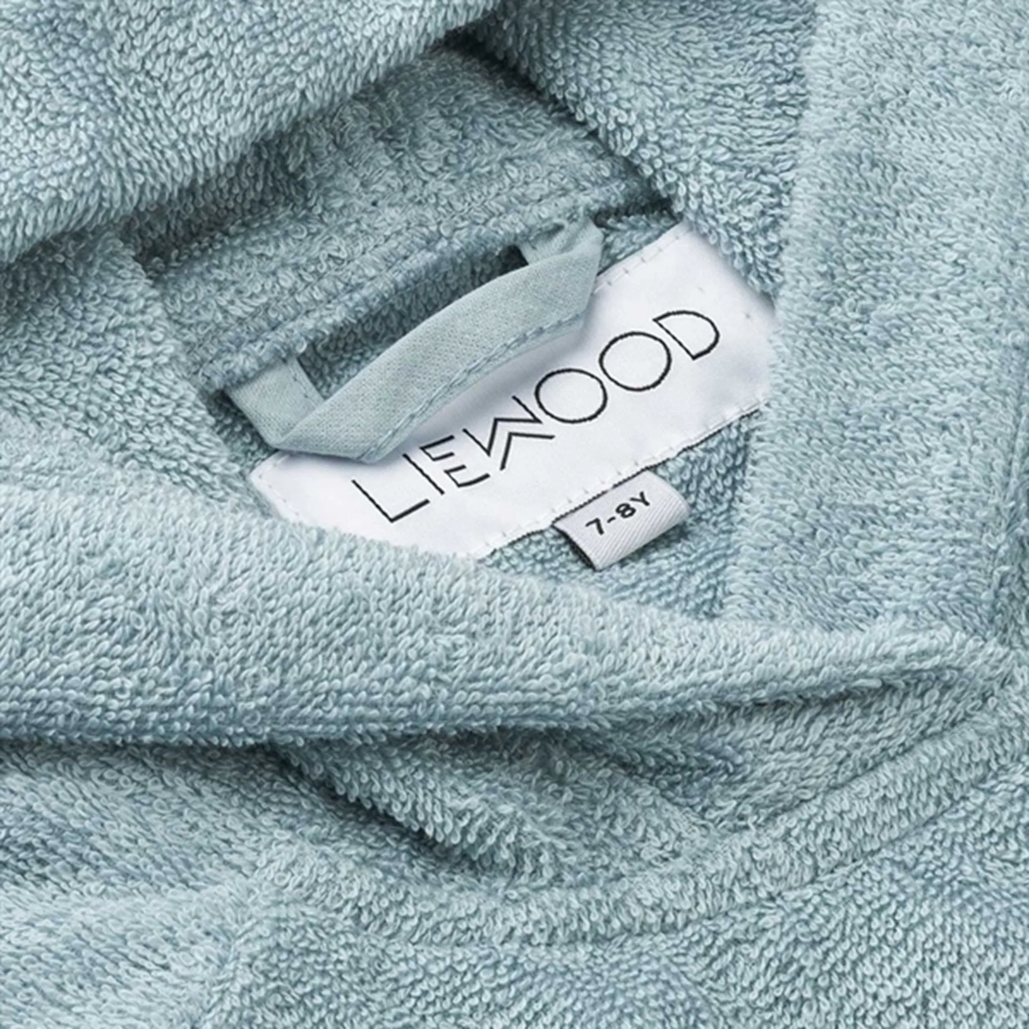Liewood Emilia Bathrobe Poncho Sea Blue