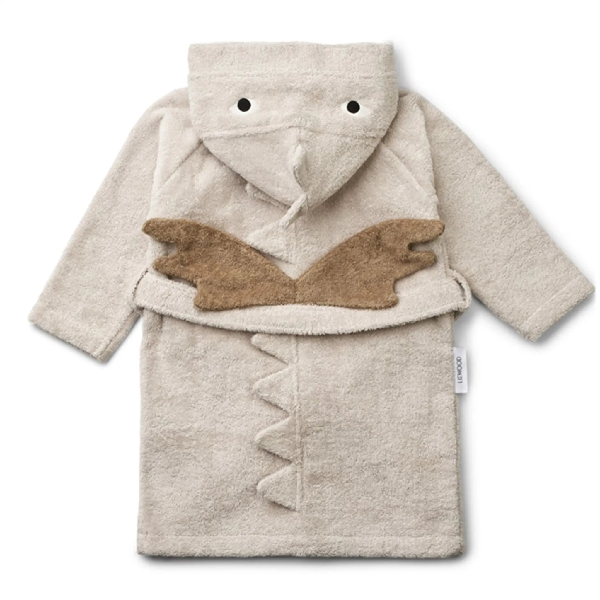 Liewood Lily Bathrobe Dragon / sandy mix