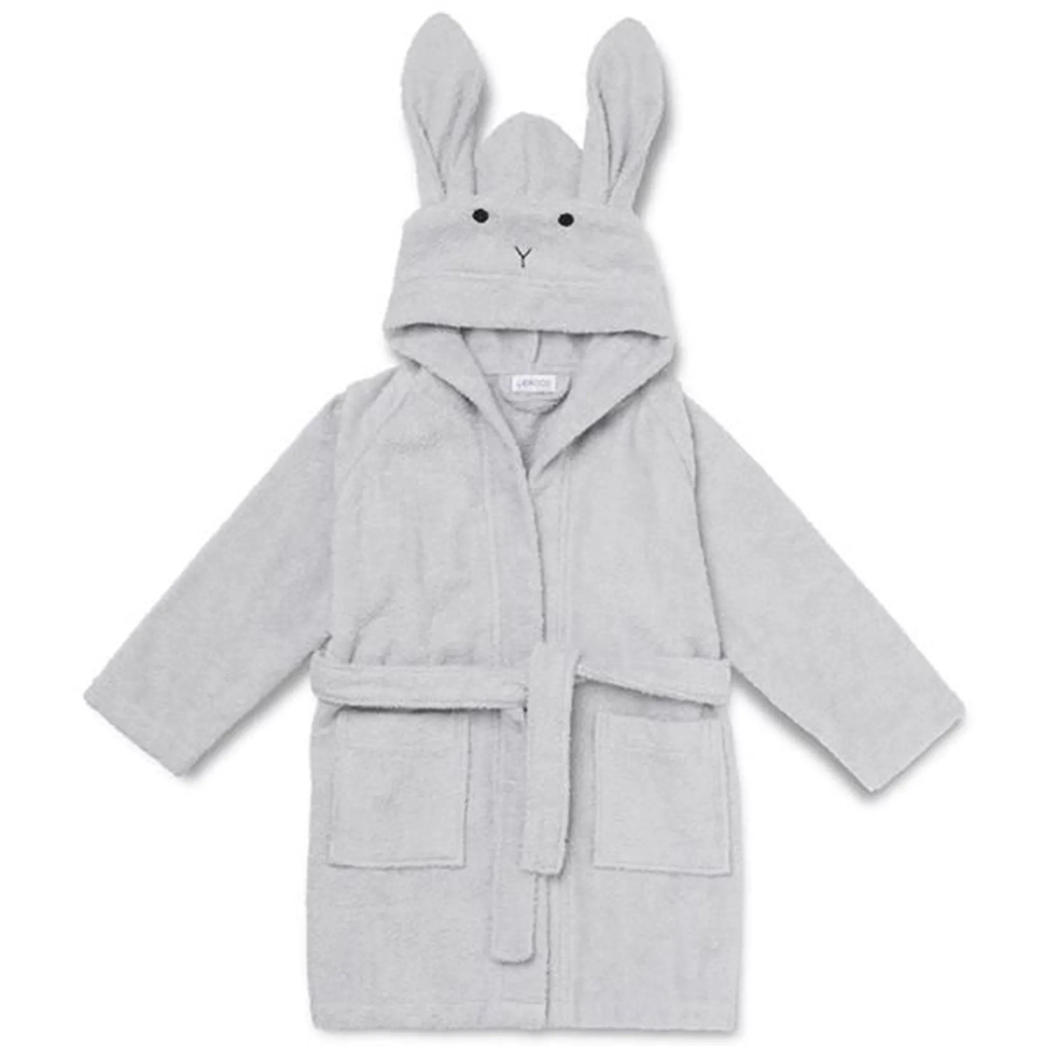 Liewood Lily Bathrobe Rabbit (dumbo grey)