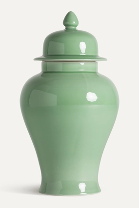 Light Green Ceramic Vase | Vical Home Ivok Vase,Glass Vase