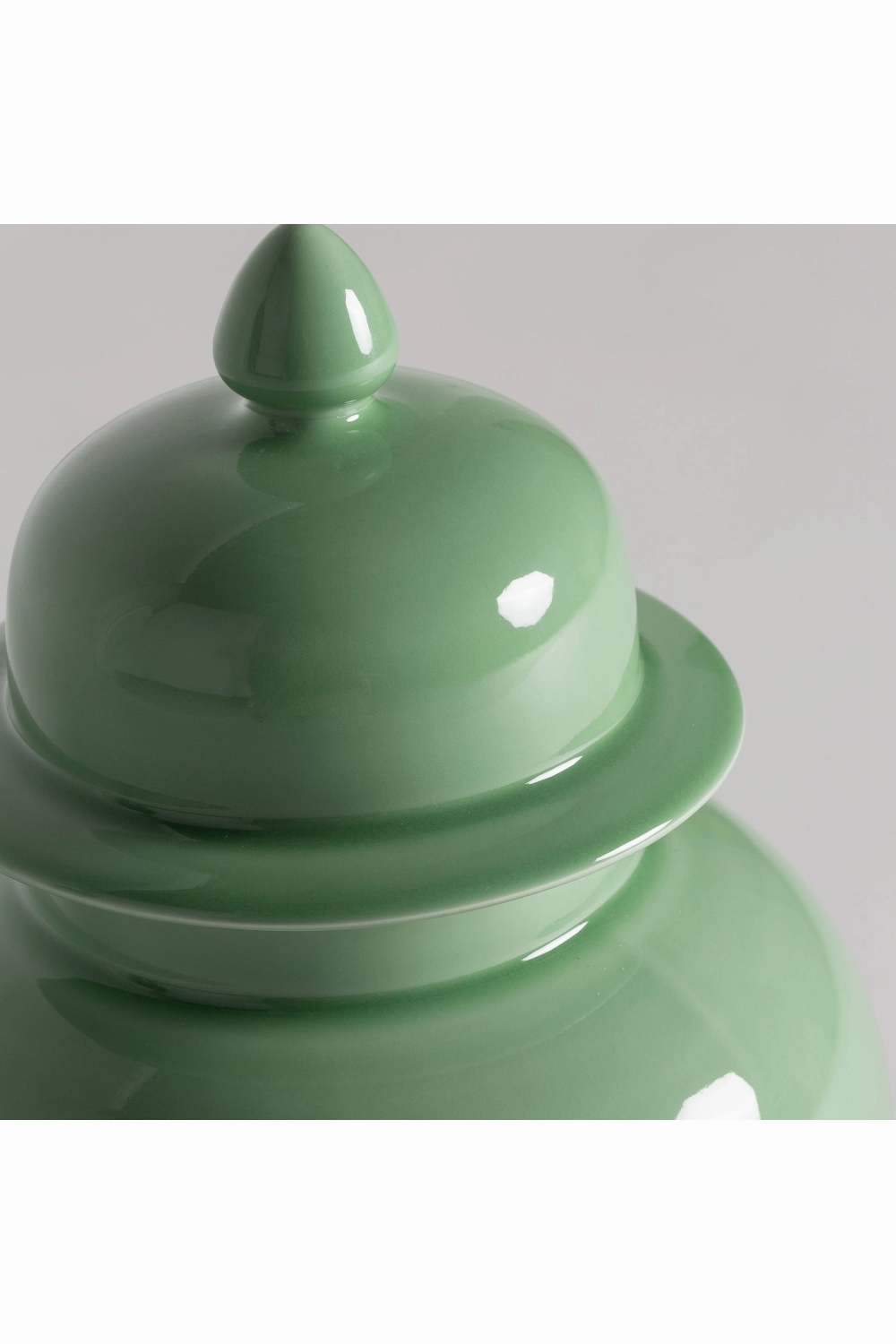 Light Green Ceramic Vase | Vical Home Ivok