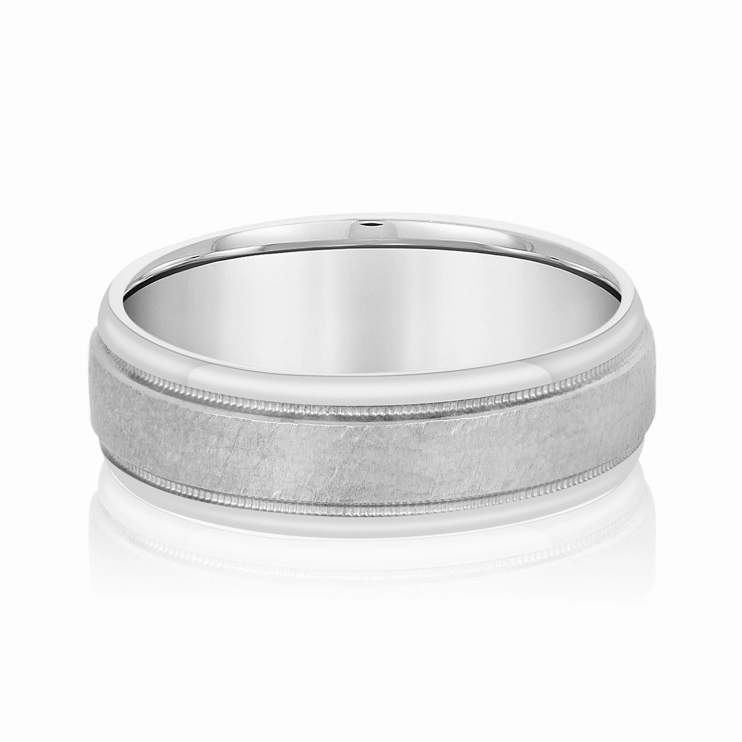 Light Hammer Finished Beveled Edge Men's Band