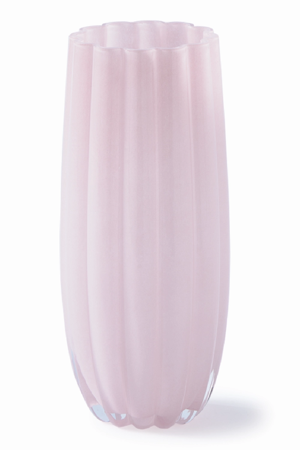 Light Pink Glass Vase M | Pols Potten Melon Vase,Glass Vase