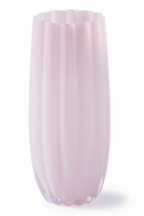 Light Pink Glass Vase M | Pols Potten Melon Vase,Glass Vase
