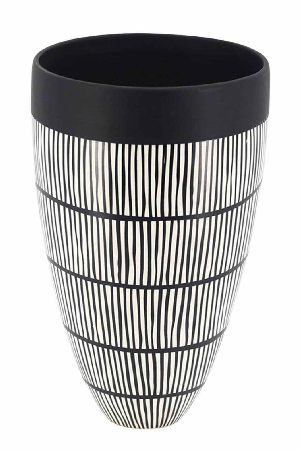 Line Patterned Ceramic Vase | Liang & Eimil Birch I Vase,Glass Vase