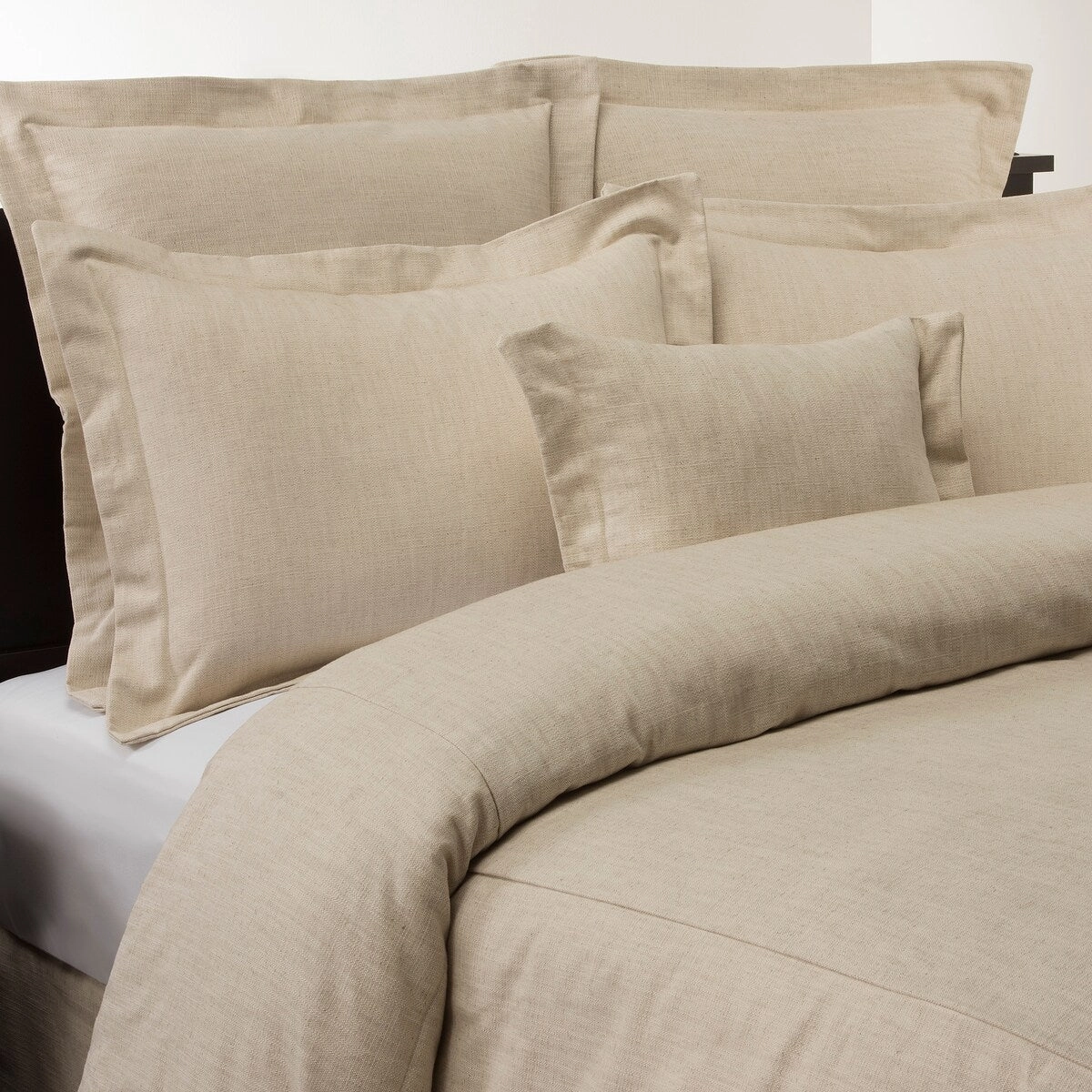 Linen Natural Sham pillowcases,cotton pillow covers,bed linen