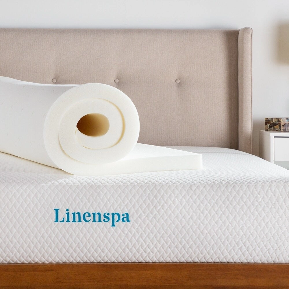 Linenspa Essentials 2 Inch ActiveRelief&trade; Memory Foam Mattress Topper
