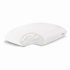 Linenspa Essentials Luxurious 300 Thread Count Cotton Cover Gel Fiber with Memory Foam Layer Pillow pillows,bed pillow,sleeping cushion