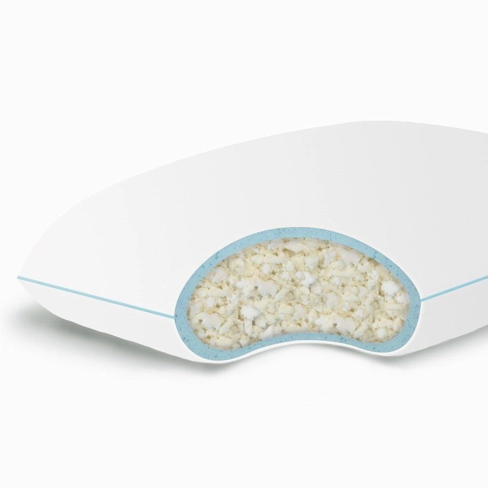 Linenspa Gel Infused Shredded Memory Foam Pillow