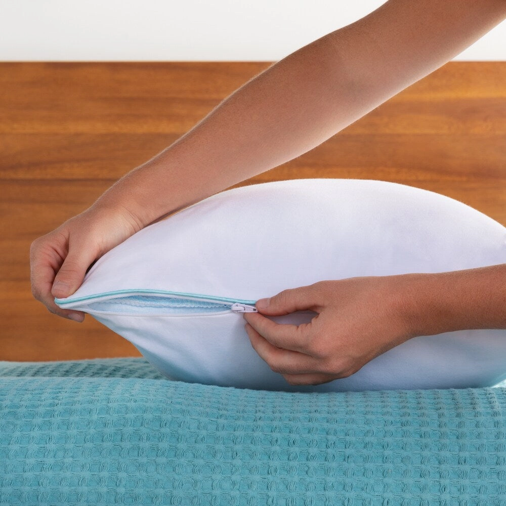 Linenspa Gel Infused Shredded Memory Foam Pillow