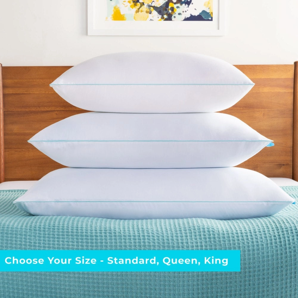 Linenspa Gel Infused Shredded Memory Foam Pillow