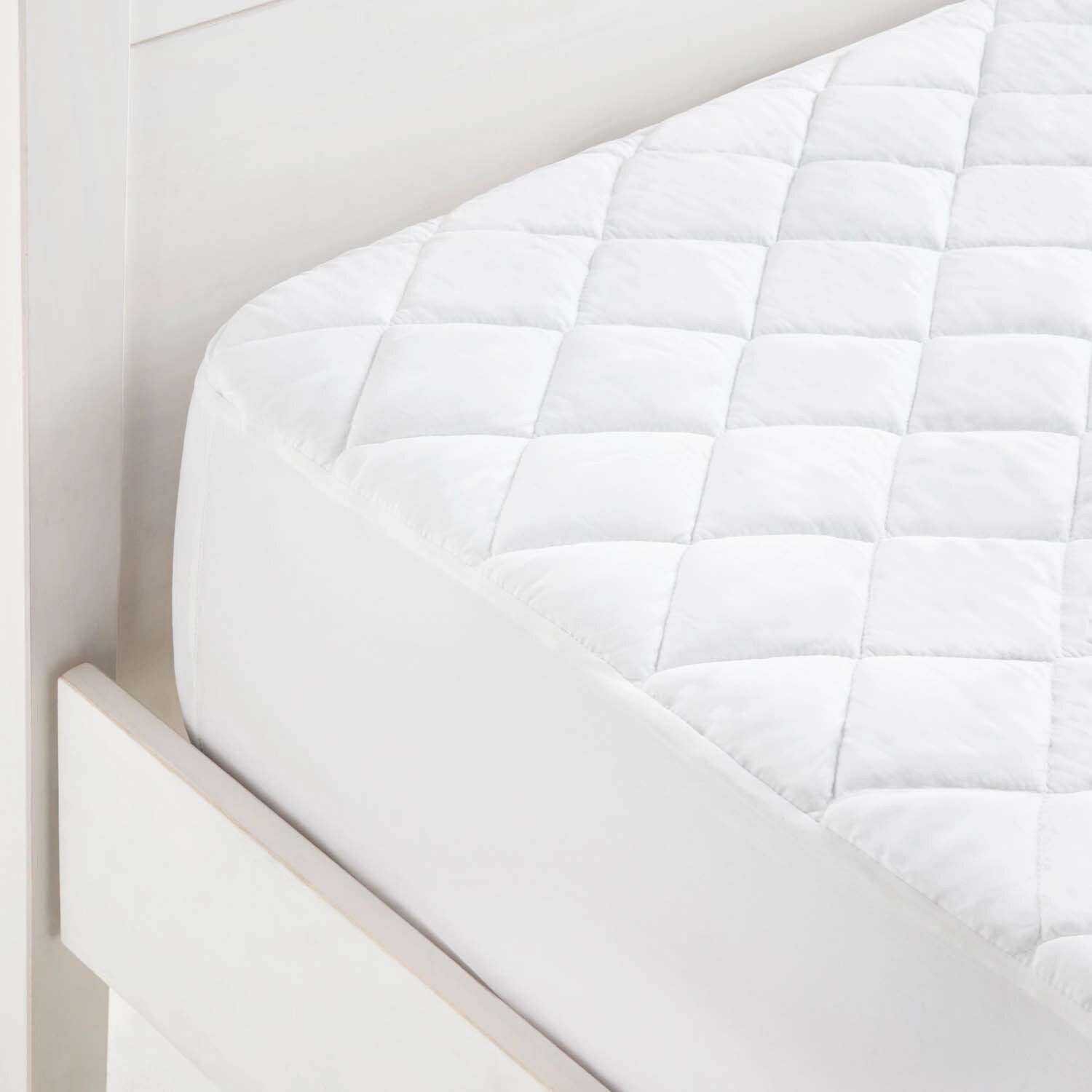 LINENSPA Waterproof Stretch Skirt Mattress Pad