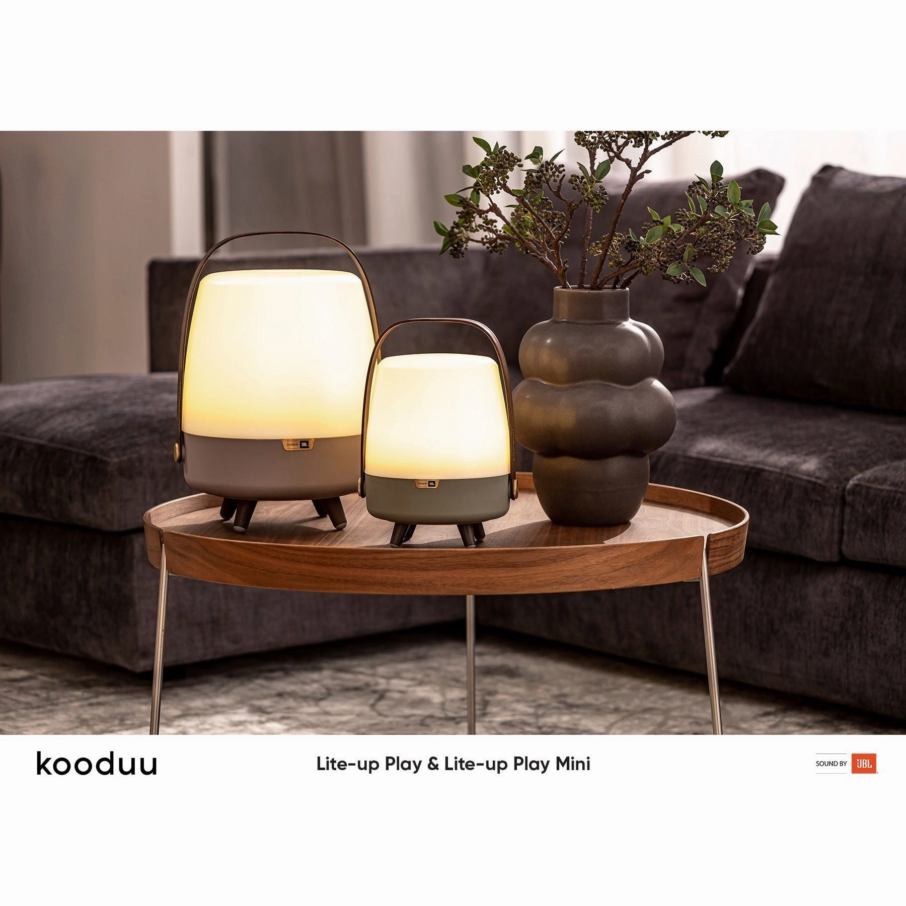 Lite Up Play Mini Rechargeable Indoor/Outdoor Speaker Lamp