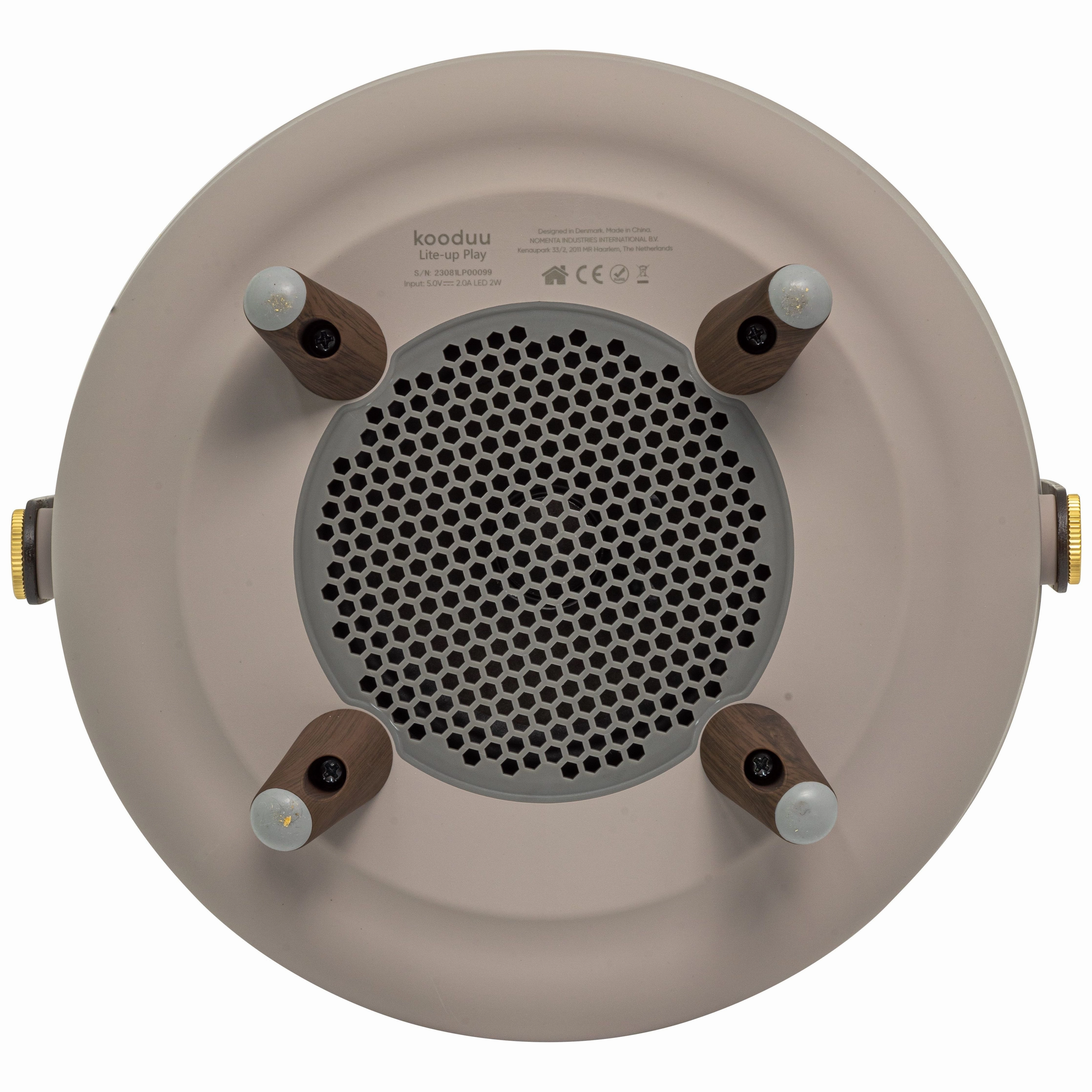 Lite Up Play Rechargeable Indoor/Outdoor Speaker Lamp