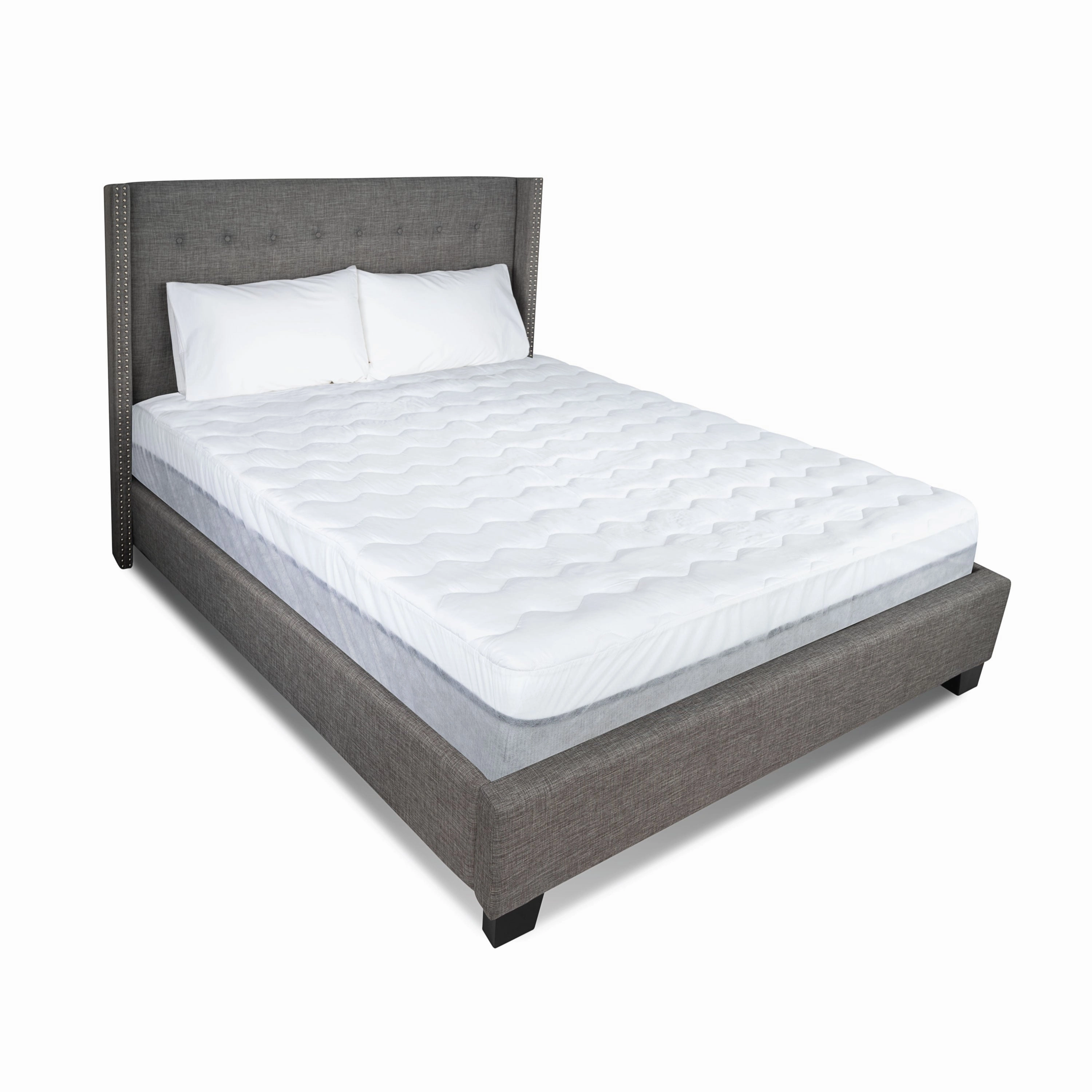 Live Comfortably 100 Percent Peachy Polyester Mattress Pad mattress pads,mattress topper,bed protection