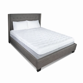 Live Comfortably 100 Percent Peachy Polyester Mattress Pad mattress pads,mattress topper,bed protection
