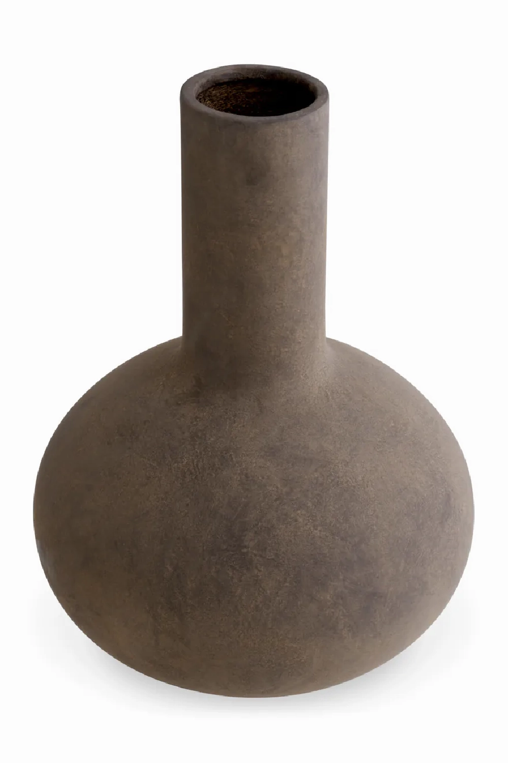 Long Neck Taupe Vase | Met x Eichholtz Moon Jar