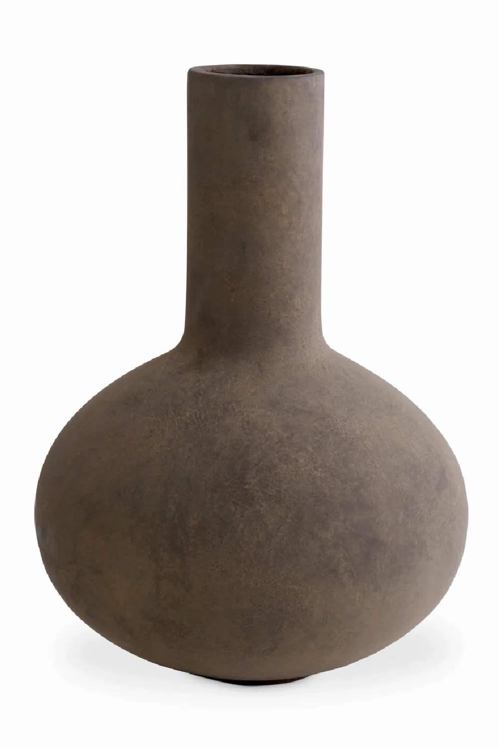 Long Neck Taupe Vase | Met x Eichholtz Moon Jar