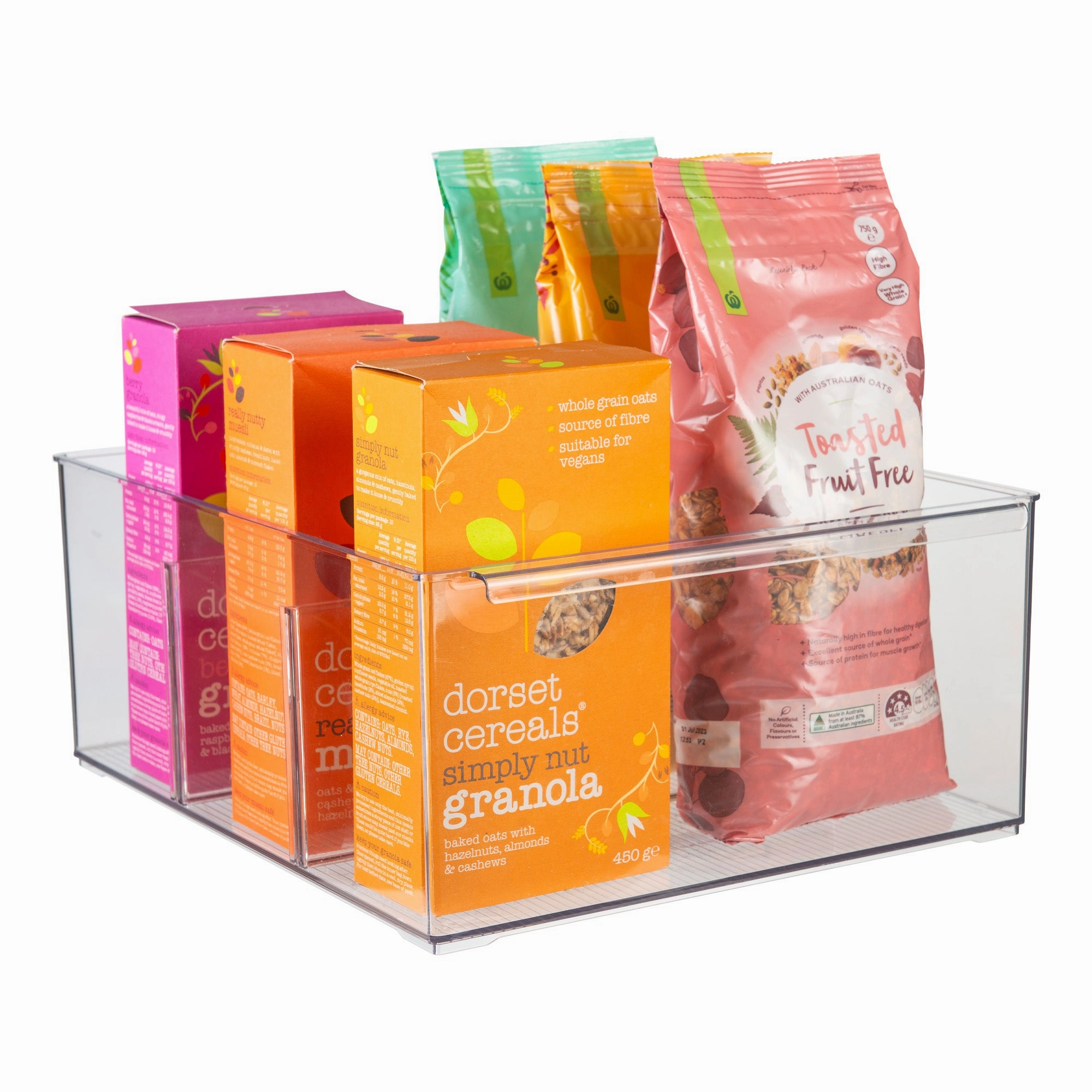 LONG Stackable Pantry Storage Container - X-Large Figurines,Decorative Ornaments