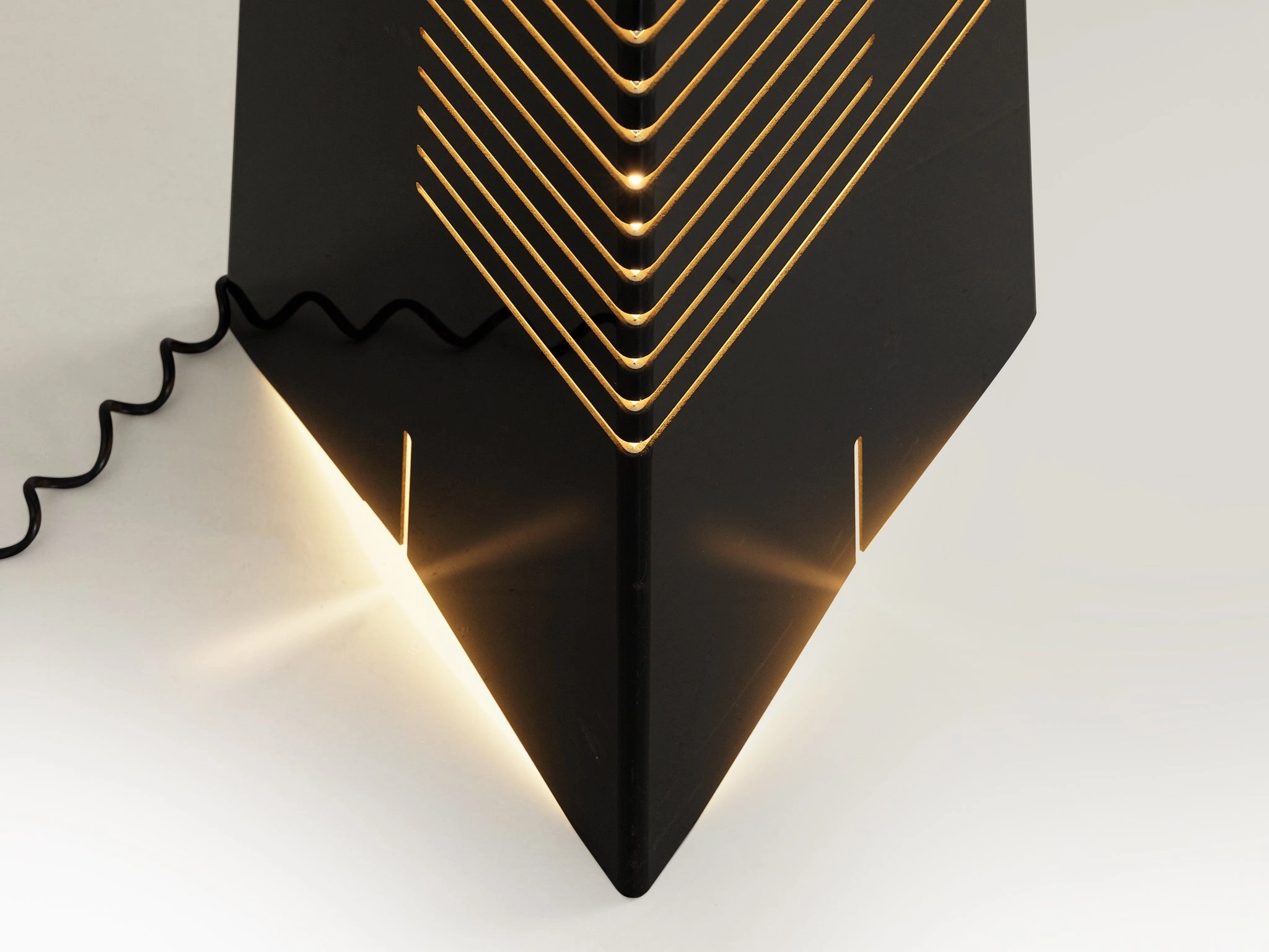 Lorenzo Carmellini & Enrico Tronconi 'Il Personaggi' Floor Lamp in Black