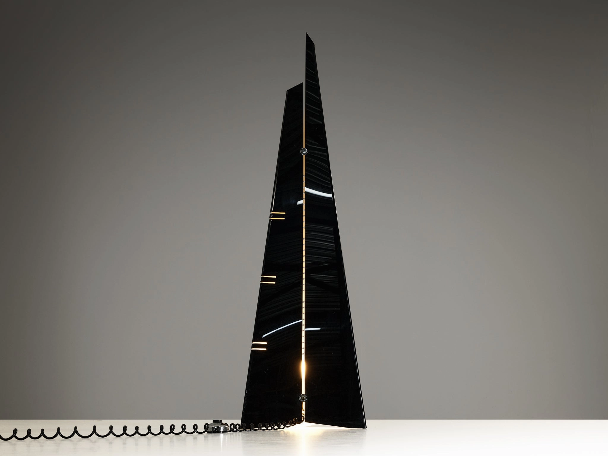Lorenzo Carmellini & Enrico Tronconi 'Il Personaggi' Floor Lamp in Black