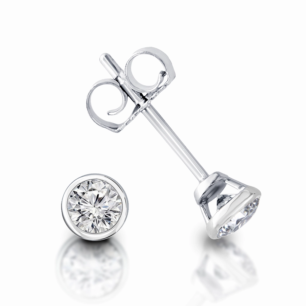 Love Diamonds 0.20ct Diamond Yellow Gold Earrings