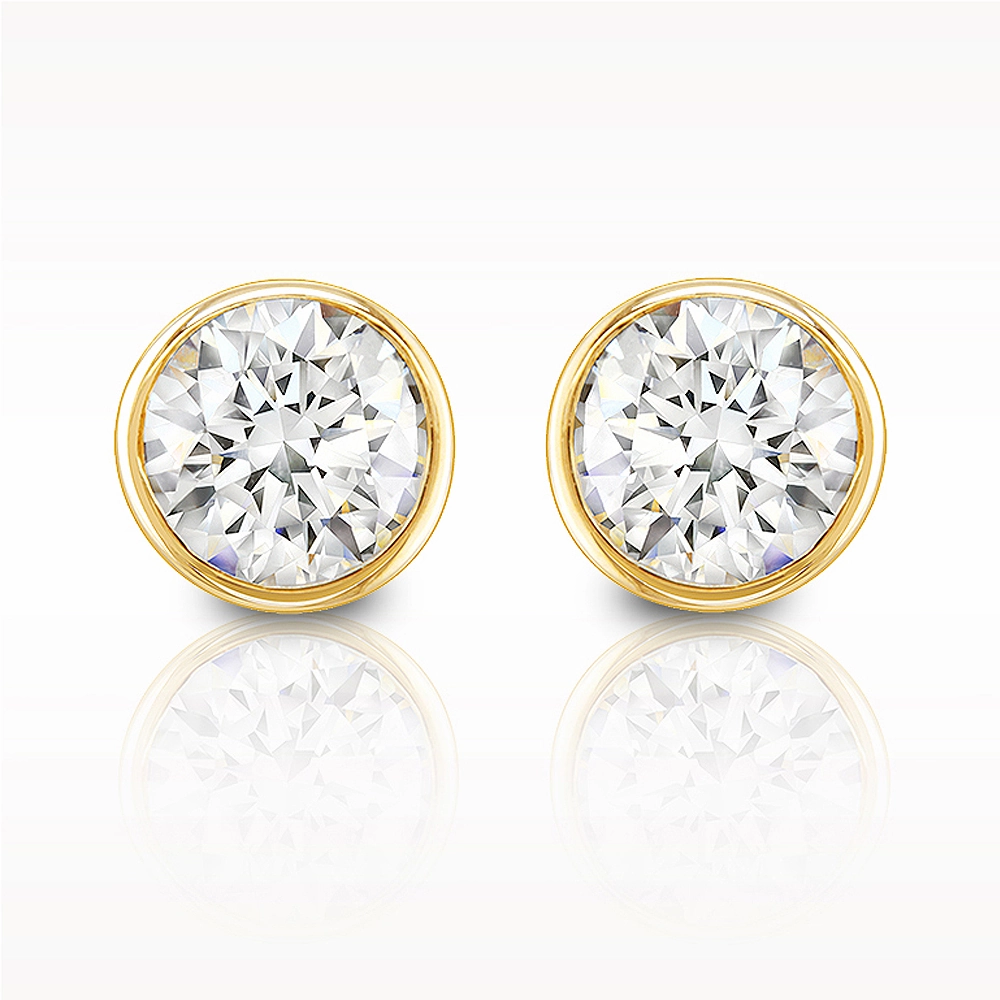 Love Diamonds 0.40ct Yellow Gold Earrings
