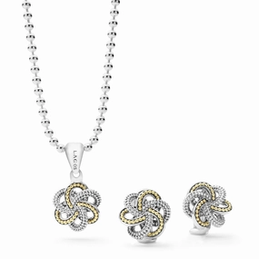 Love Knot Two-Tone Love Knot Gift Set
