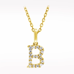Love Letters B Necklace