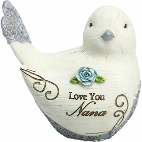 Love You Nana Bird Figurine 3.5" Decorative Mirror,Home Decor Mirror