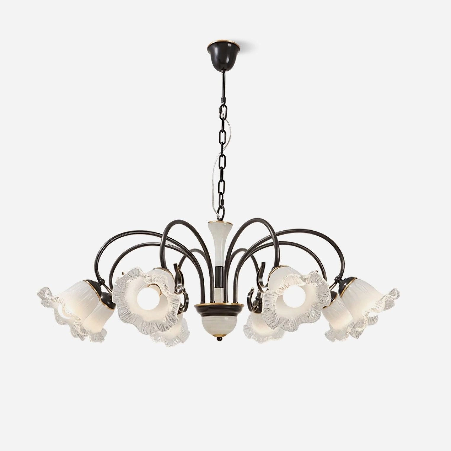 Luce Black Chandelier chandelier,ceiling light,decorative lighting