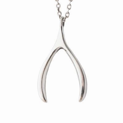Lucky Wishbone Pewter Jewelry!