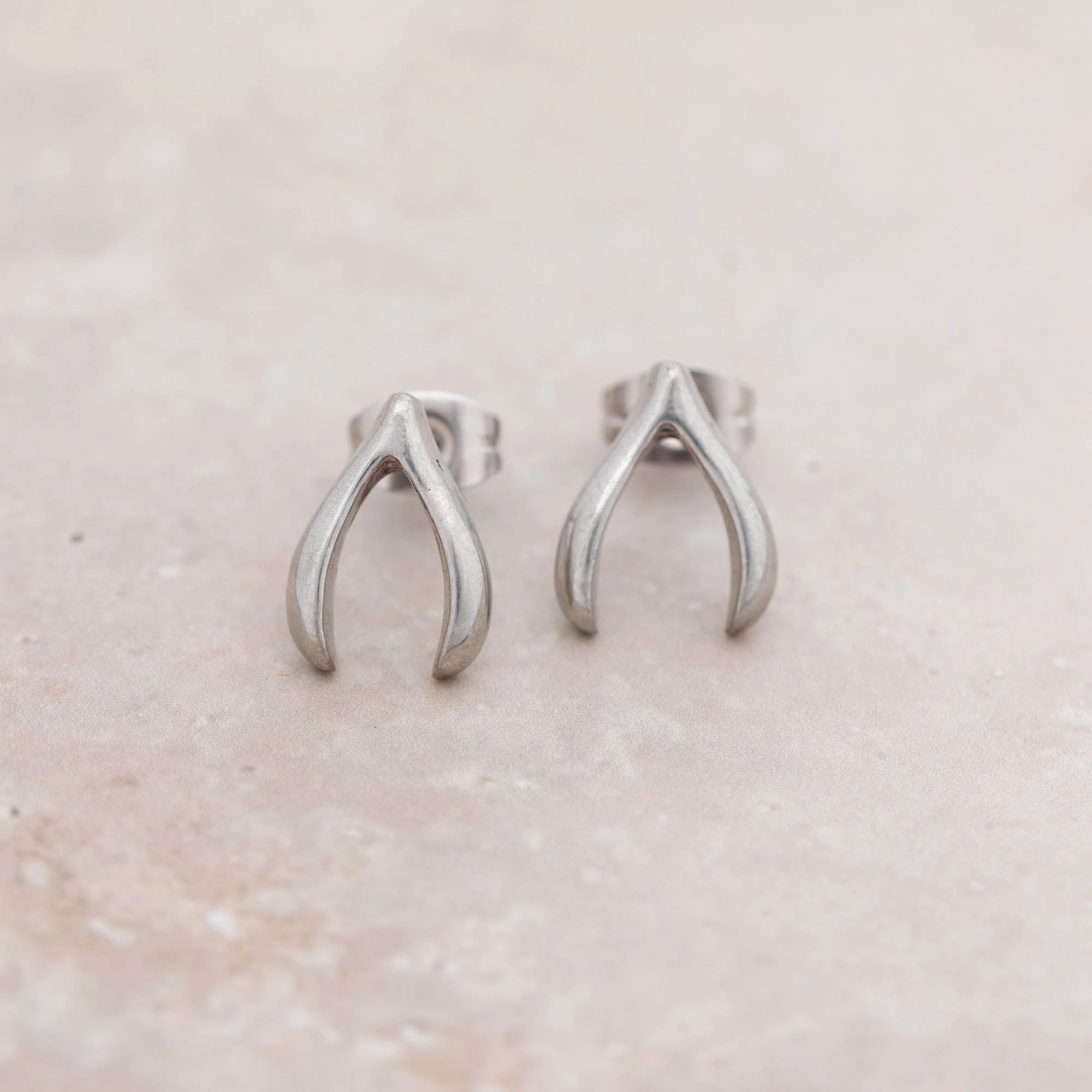Lucky Wishbone Pewter Jewelry!