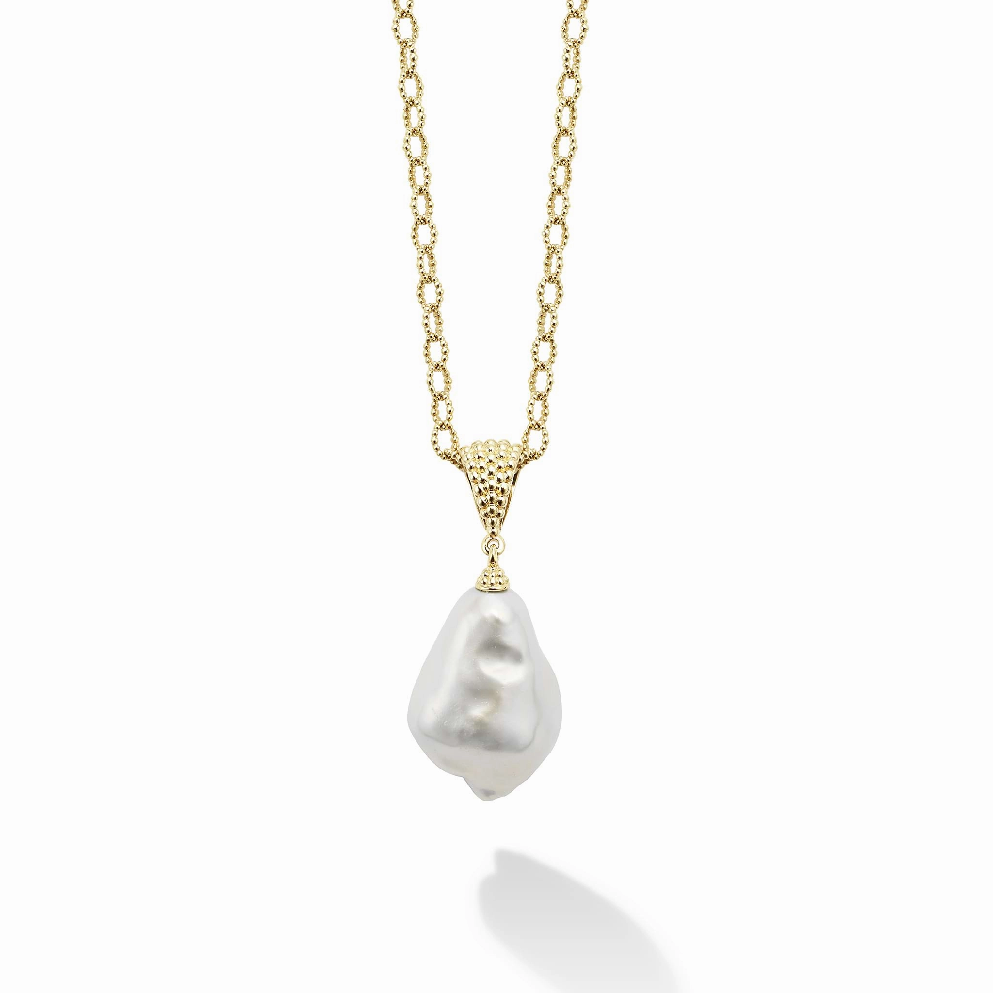 Luna Baroque Pearl Necklace