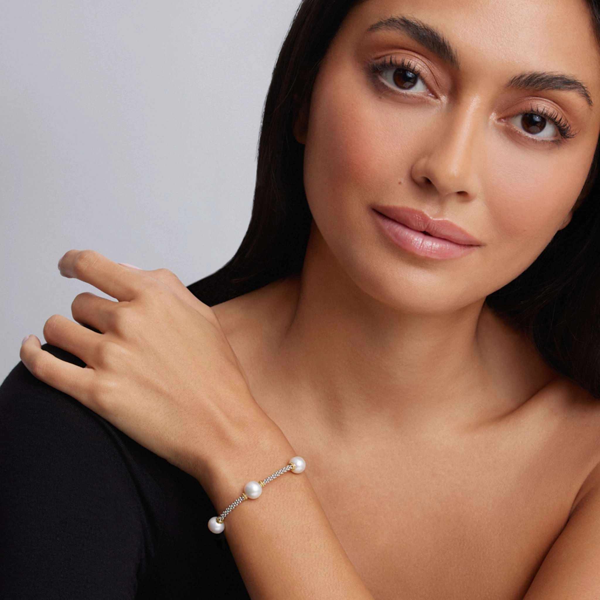 Luna Caviar Pearl Bracelet