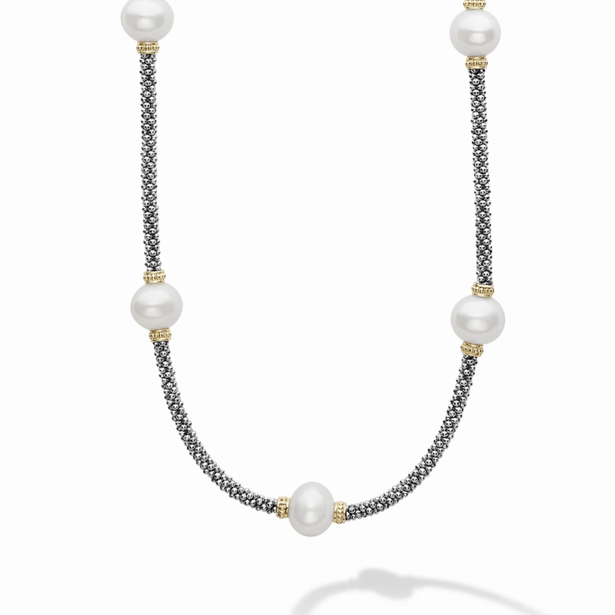 Luna Caviar Pearl Necklace