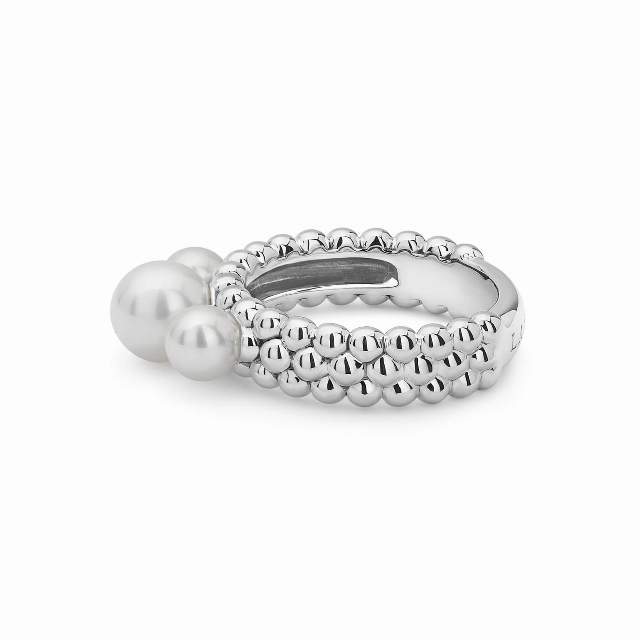 Luna Caviar Pearl Ring