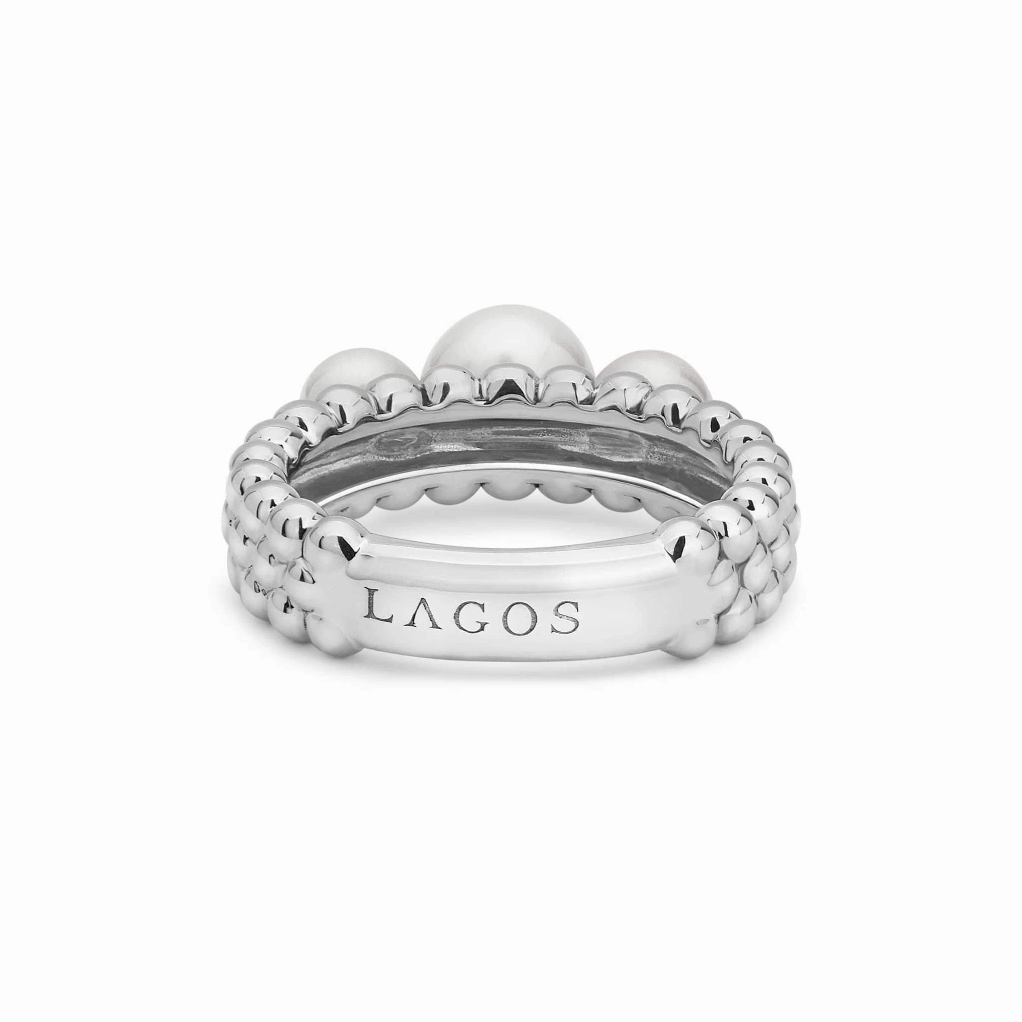 Luna Caviar Pearl Ring
