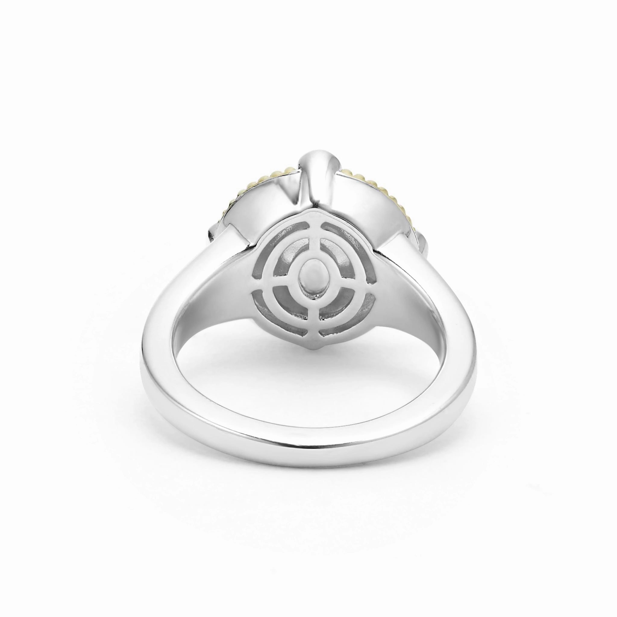 Luna Pearl Diamond Ring