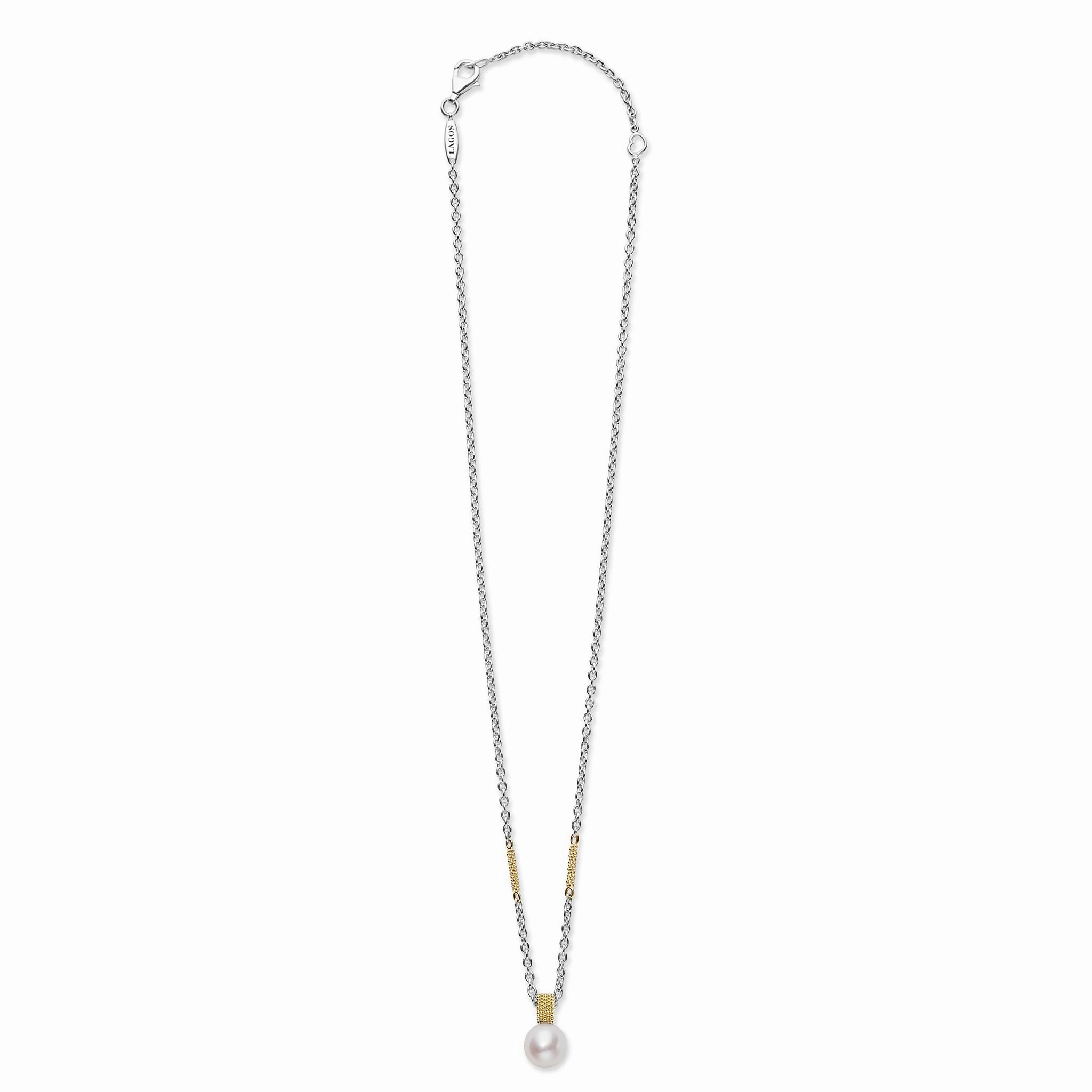 Luna Pearl Pendant Necklace