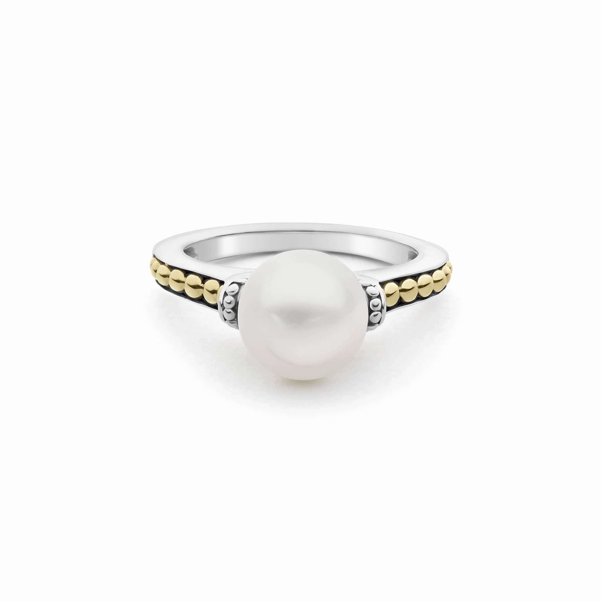 Luna Two-Tone Pearl Ring