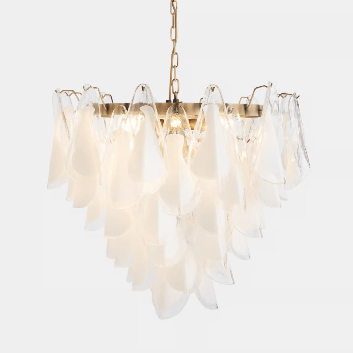 Lunara White Murano Chandelier chandelier,ceiling light,decorative lighting